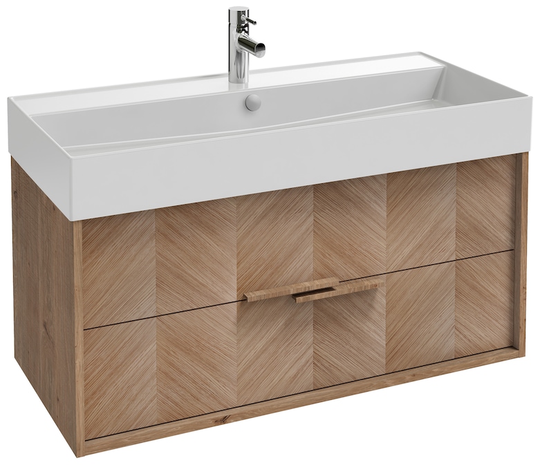 Mueble lavabo plano